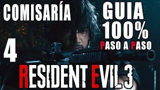 GUIA COMPLETA PASO A PASO AL 100  COMISARÍA  RESIDENT EVIL 3 [upl. by Llevrac]