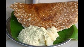 DAVANGERE Benne Dosa Making  Special Butter Dosa [upl. by Auqemahs]