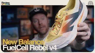 This is a great daily trainer  NEW BALANCE FUELCELL REBEL v4  Ginger Runner Review [upl. by Rivi]