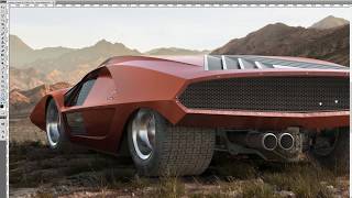 Lancia Stratos Zero Making of [upl. by Naujuj]