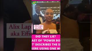 power book ll ghost actors promotion series l Caroline Chikezie l Alix Lapri l Light Skin Keisha [upl. by Player]