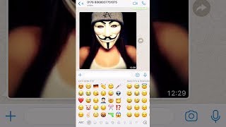 Unbekannte Flirtet Süß mit ihm in Whatsapp Chat💖💖 [upl. by Yrred572]