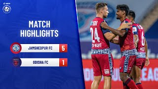 Highlights  Jamshedpur FC 51 Odisha FC  Match 106  Hero ISL 202122 [upl. by Ahsaeym]