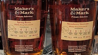 New Makers Mark Private Selection Springs Berry and Strawberry Shortcake WHISKY bourbon whiskey [upl. by Klaus]