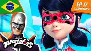 🇧🇷 MIRACULOUS  🐞 FROZER 🐾  Episódio completo ▶️ Temporada 2 Ep 17  Português BRASIL 🇧🇷 [upl. by Brucie69]