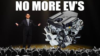 Toyota CEO Our New Ammonia Engine Will End Electric Vehicles [upl. by Perusse360]