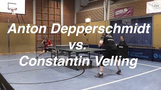 Anton Depperschmidt 2027 vs Constantin Velling 2142  Regionalliga Nord  27012024 [upl. by Neeluj]