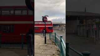 ADL E400 Bodied Dennis Trident in heritage Ribble livery departing from Lancaster Bus Station [upl. by Pitts]