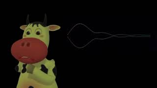 Daisy the cow sings Numb dubstep and linken park [upl. by Anod]