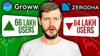 The TRUTH Behind Groww Overtaking Zerodha [upl. by Nesta303]