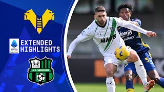 Hellas Verona vs Sassuolo Extended Highlights  Serie A  CBS Sports Golazo [upl. by Yatnuahs]