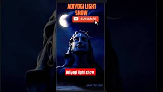 Adiyogi light show Chikkaballapur youtubeshorts adiyogi shivastatus viralshort [upl. by Selegna]