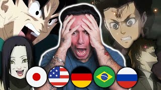 Best Anime Moments In Different Languages [upl. by Etnoek984]