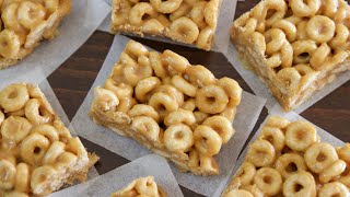 Cereal Bars Recipe 3Ingredient [upl. by Caton]