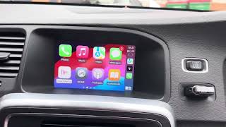 Volvo S60  Apple CarPlay Retrofit  TTW Installations [upl. by Adnim]