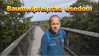 Strandwanderung zum Baumwipfelpfad Usedom usedom wandern [upl. by Aroda]