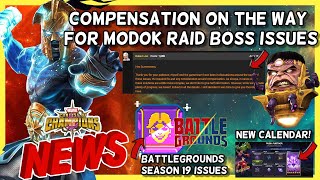 Compensation For MODOK AQ Raids Boss Issues  BG Season 19 Scuff  New Push Further Calendar MCN [upl. by Denice]