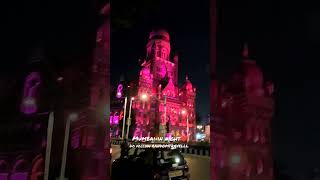 Mumbai City day vs night video mumbai shorts reels short travel [upl. by Ahsienad445]