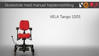 VELA Tango 100S skolestol [upl. by Aihsemat]