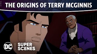 Justice League Unlimited  The Origins of Terry McGinnis  Super Scenes  DC [upl. by Vareck]