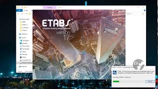 ETabs v17 Tutorial Install and Download Full  Civileme [upl. by Eugilegna]