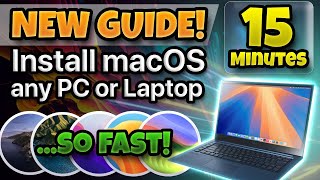 NEW🔥Hackintosh 15 Minutes Quick Install The last Guide you will ever watch [upl. by Margaux]