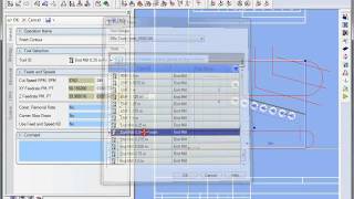 ESPRIT CAM  Mill programming from dxf [upl. by Teews]