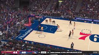 76ers V Cavaliers Nintendo Ball 2024 [upl. by Eiwoh735]