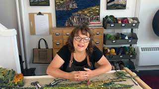 Deanne Fitzpatrick Rug Hooking Studio Welcome to the art of rug hooking [upl. by Daggna]