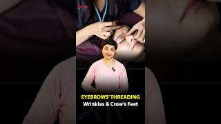 Does Eyebrow Threading Cause Drooping Eyelids Wrinkles or Crow’s Feet  Can It Damage Your Skin [upl. by Ellon]