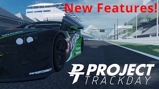 New features in Project Trackday [upl. by Alyacim101]