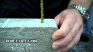 GRK Fasteners Info and Concrete Fastener Demo [upl. by Schroder]