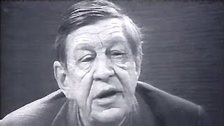 WH Auden recites quotDoggerel by a Senior Citizenquot 1969 [upl. by Bibah]