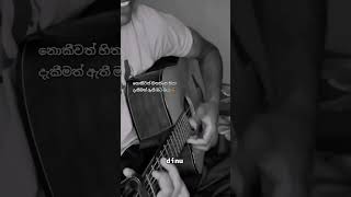 ma diha  මා දිහා guitar cover tharindu dinusha dinu coversong sinhala cover DILUBeats [upl. by Ybok]