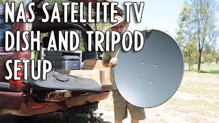 FRC NAS Satellite Dish Setup [upl. by Ellehcor]