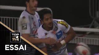 TOP 14  Essai de Yoram MOEFANA UBB  Lyon  BordeauxBègles  J3  Saison 20202021 [upl. by Allehcim]