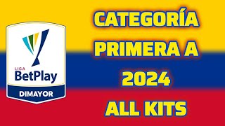 Categoria Primera A 2024 All Kits  Colombian League 2024 All Jerseys  20 Teams  14 Brands [upl. by Pang350]