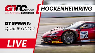 GT Sprint Hockenheim Qualifying 2 10082024 [upl. by Ahsinav]