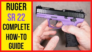 Cleaning the Ruger SR22 Pistol  A HowTo Guide [upl. by Cyler]