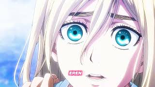 ALL MOMENT HISTORIA REISS 😍 4k  shingekinokyojin atackontitan [upl. by Kinnon]