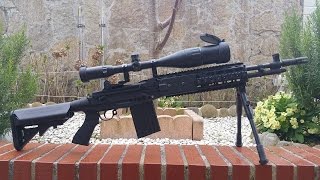 m14 EBR Cyma review Español North Custom [upl. by Janene847]