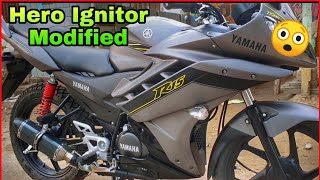 Hero Ignitor Modified To Yamaha R15  Bike Lovers [upl. by Carlisle]