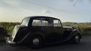 A trip out in the 1951 Triumph Renown Razor Edge Saloon after some routine checks [upl. by Arakawa]