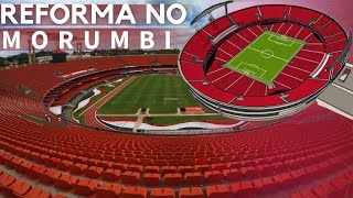 Reforma no Morumbi O que se sabe sobre mudanças no estádio do São Paulo [upl. by Jeffcott757]