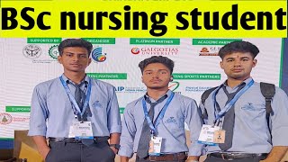 BSc nursing student greater Noida India expo Mart [upl. by Daffi463]