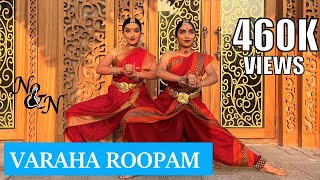 Varaha Roopam  Kantara  Classical Dance Choreography  Nidhi amp Neha [upl. by Cohe]