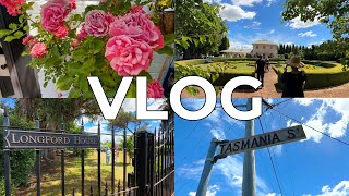 Launceston day trip  Tasmania vlog  Longford blooms 2023 Cabbage Tree Hill Winery [upl. by Nnylatsyrk527]