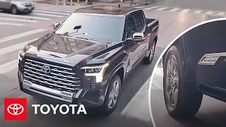 2022 Tundra Overview  Tundra Capstone Engine Power amp More  Toyota [upl. by Llaccm]