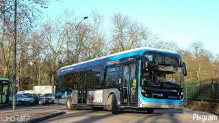 Les bluebus bolloré de la ratp [upl. by Sinnod]