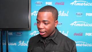 Burnell Taylor Interview American Idol Top 10 Performances [upl. by Enitsirt657]